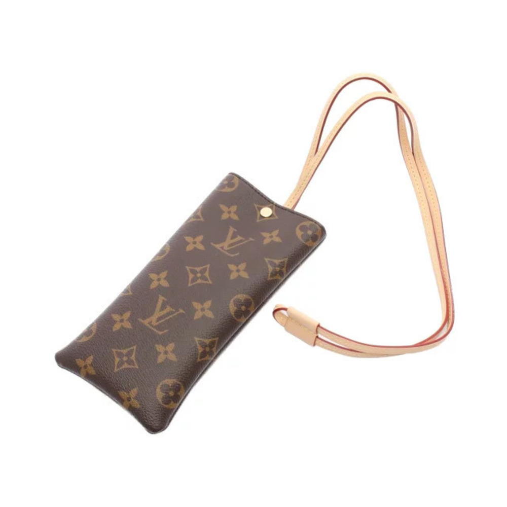 Louis Vuitton sunglasses accessory canvas leather monogram brown